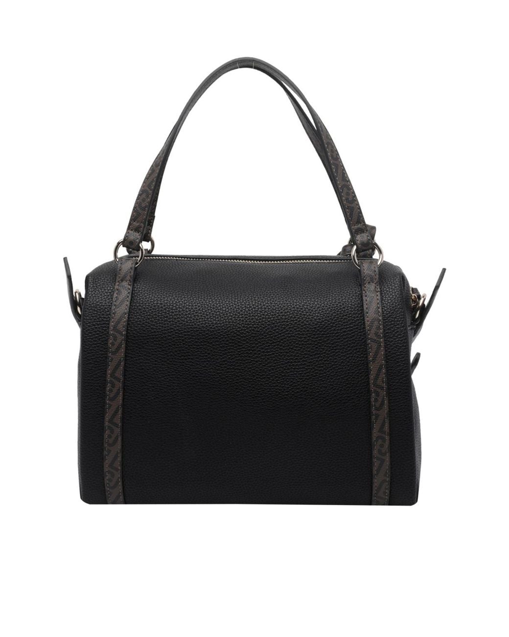 Liu Jo Black Studded Boston Shoulder Bag