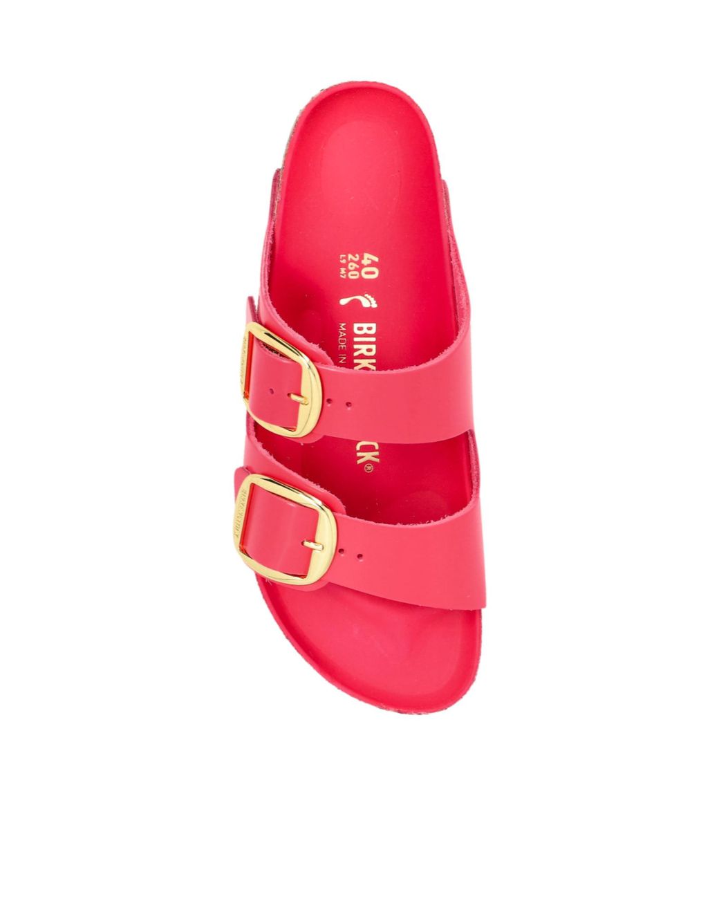 Birkenstock Pink Arizona Big Buckle Sandals