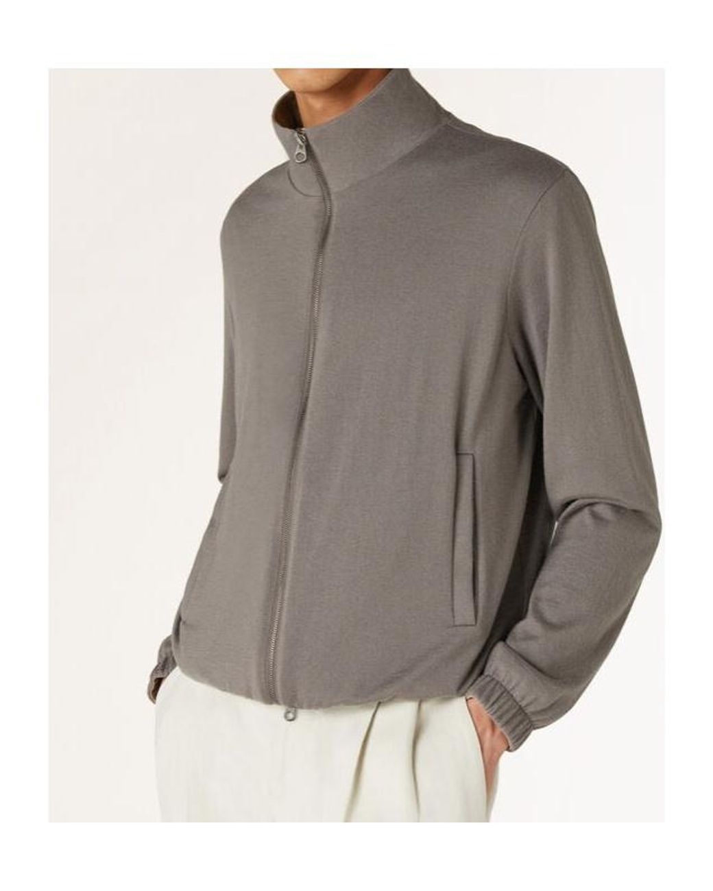 Loro Piana Natural Bomber Jacket for men