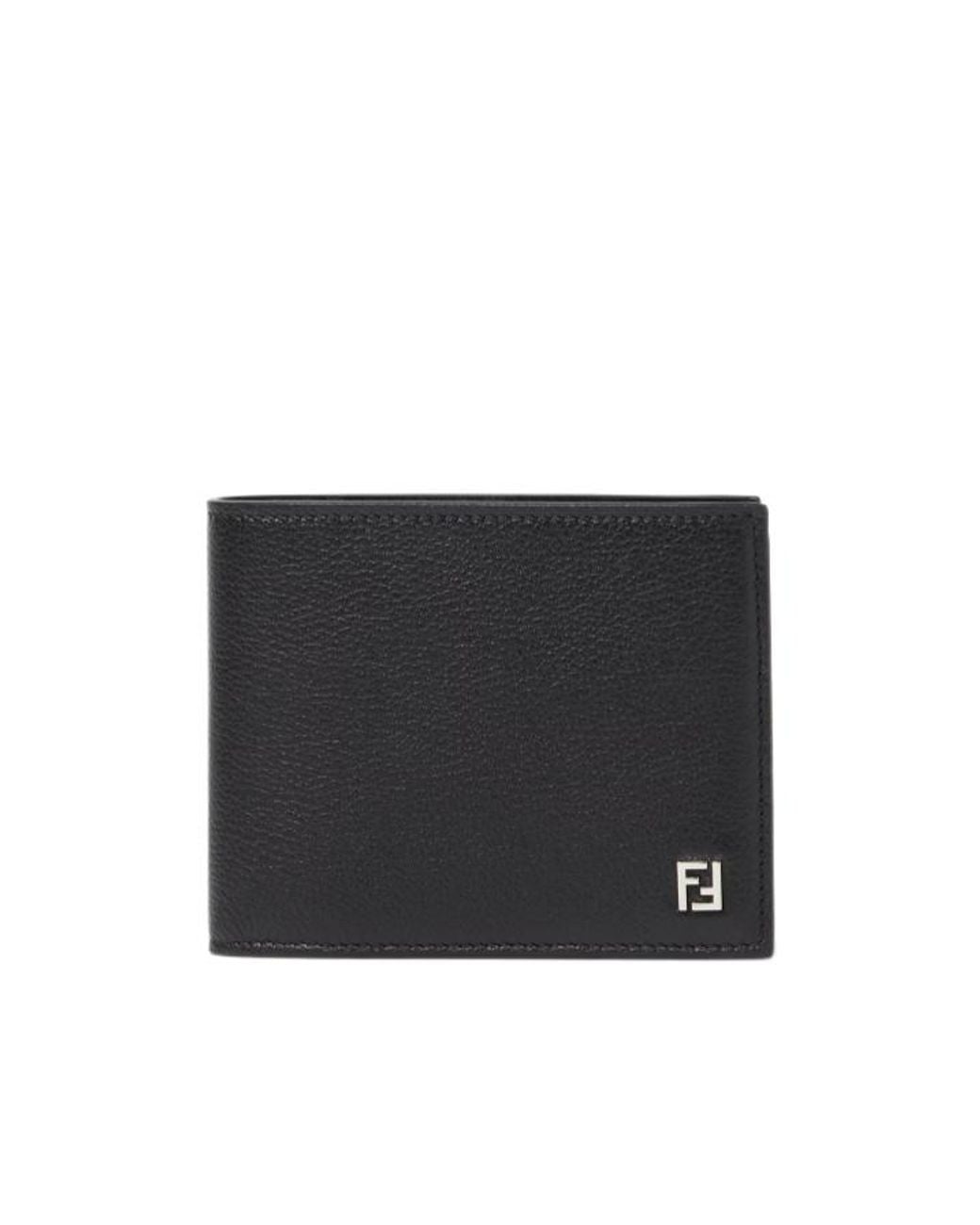 Fendi Black Ff Wallet for men