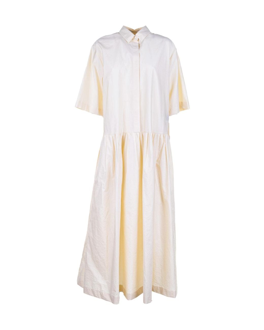 Fabiana Filippi White Button Dress