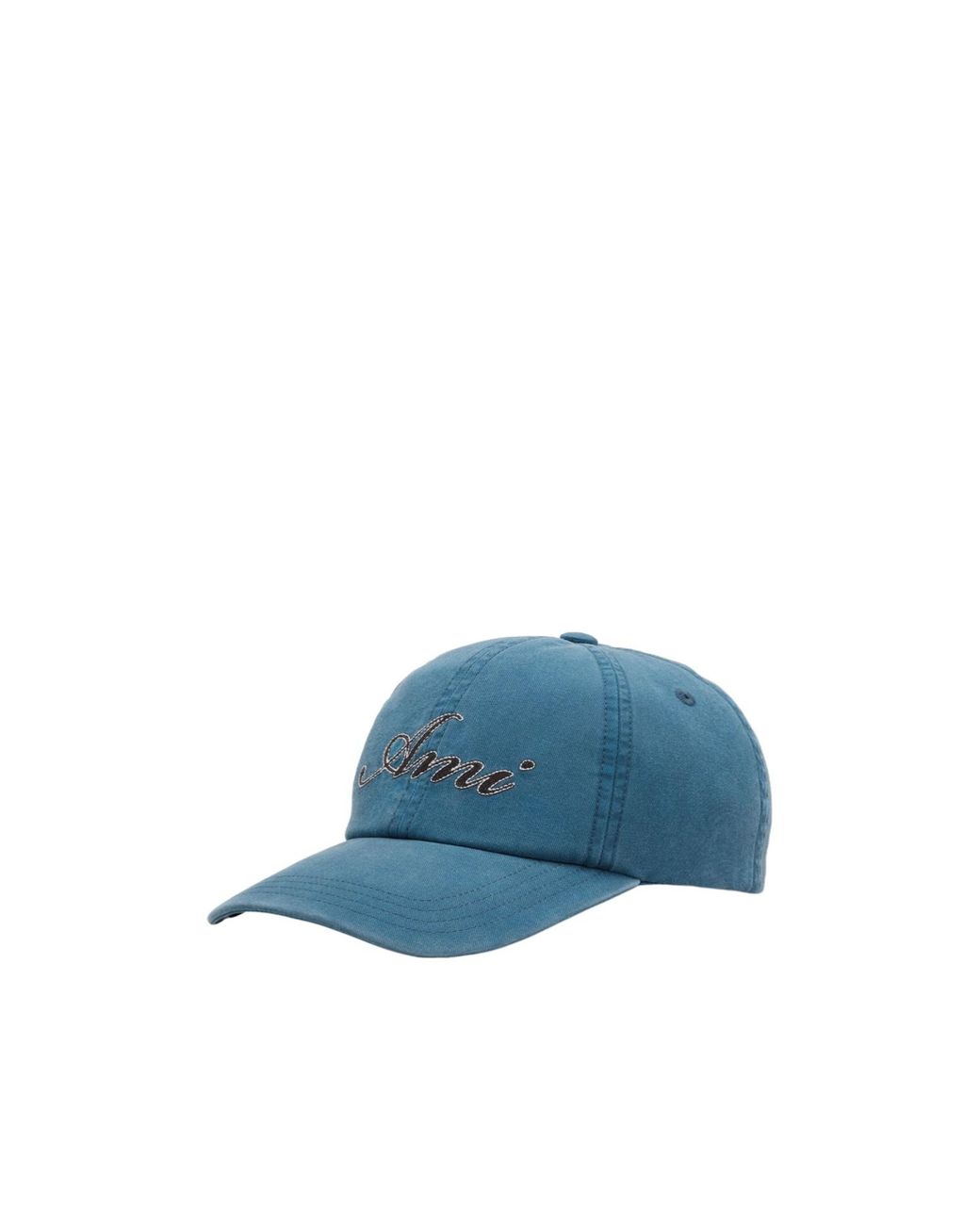 AMI Blue Ami Emboirery Cap for men