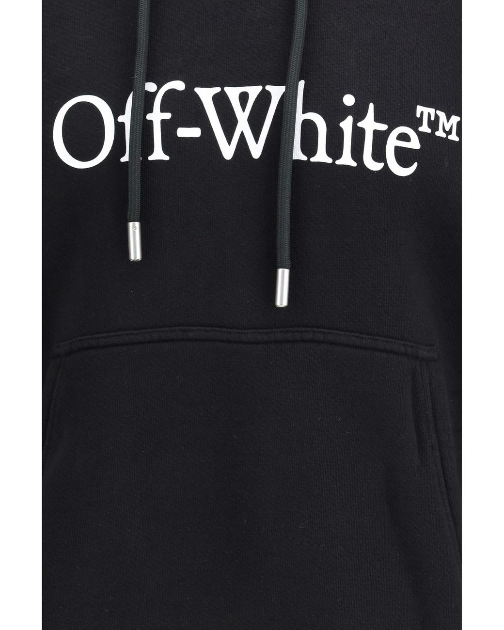 Off-White c/o Virgil Abloh Blue Big Logo Oversized Hoodie for men