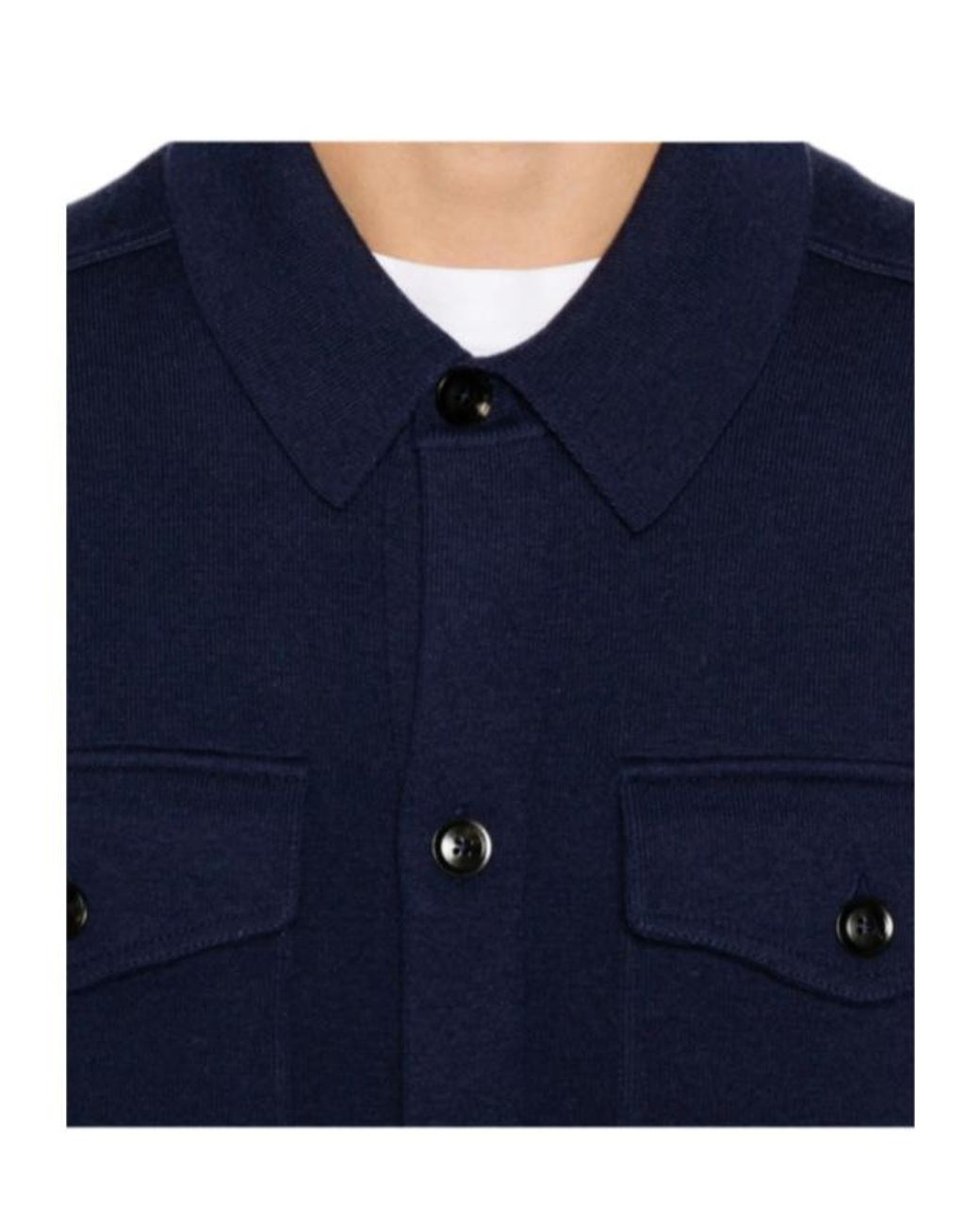 Tom Ford Blue Single-Breasted Shirt for men