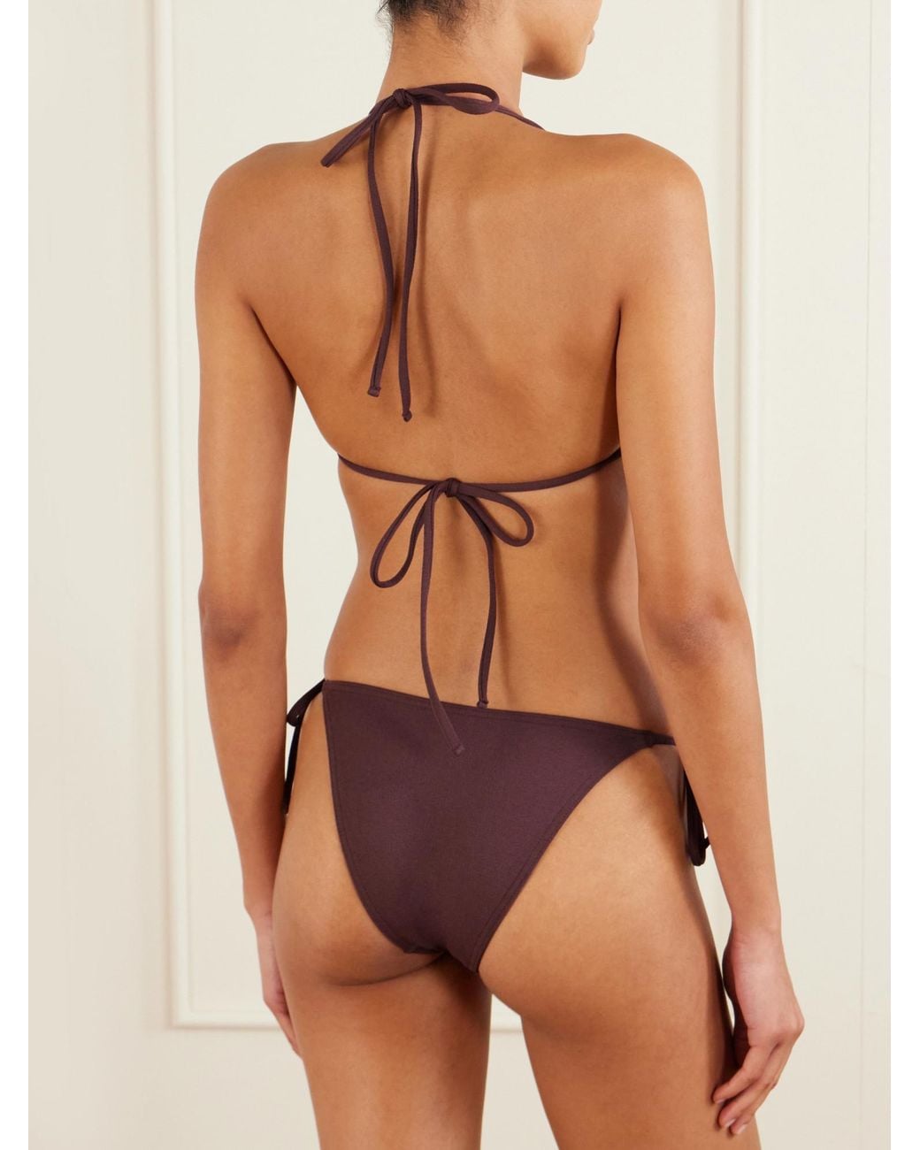 Matteau Purple The String Recycled Bikini Briefs