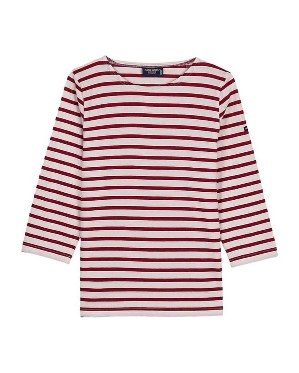 Saint James Red Striped T-Shirt