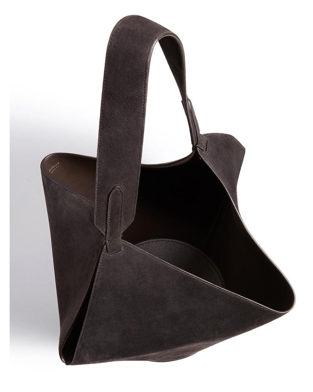 Khaite Black Lotus Small Tote Bag