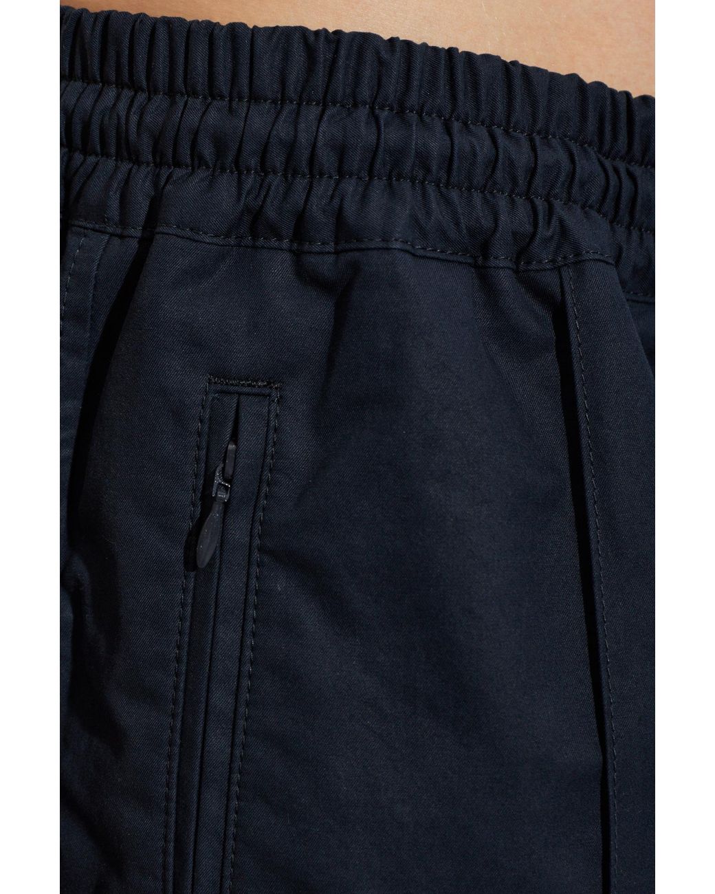 Comme des Garçons Blue Casual Pants With An Elastic Waistband for men