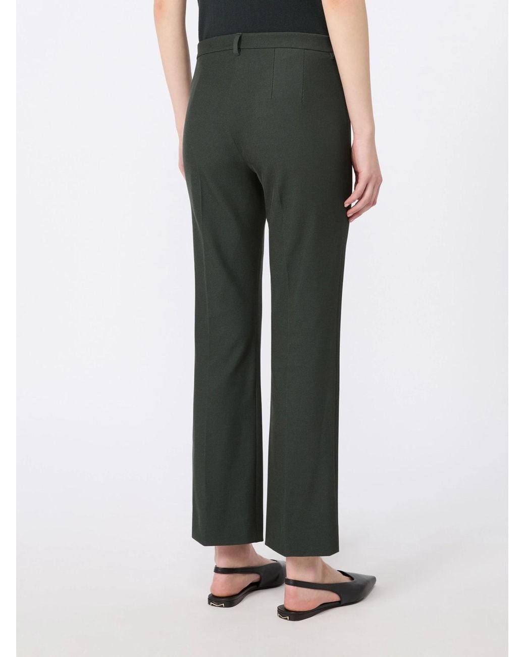 Max Mara Gray 'S Umanita Straight-Leg Tailored Pants