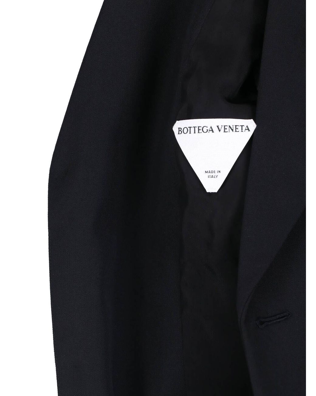Bottega Veneta Black Grain De Poudre Jacket