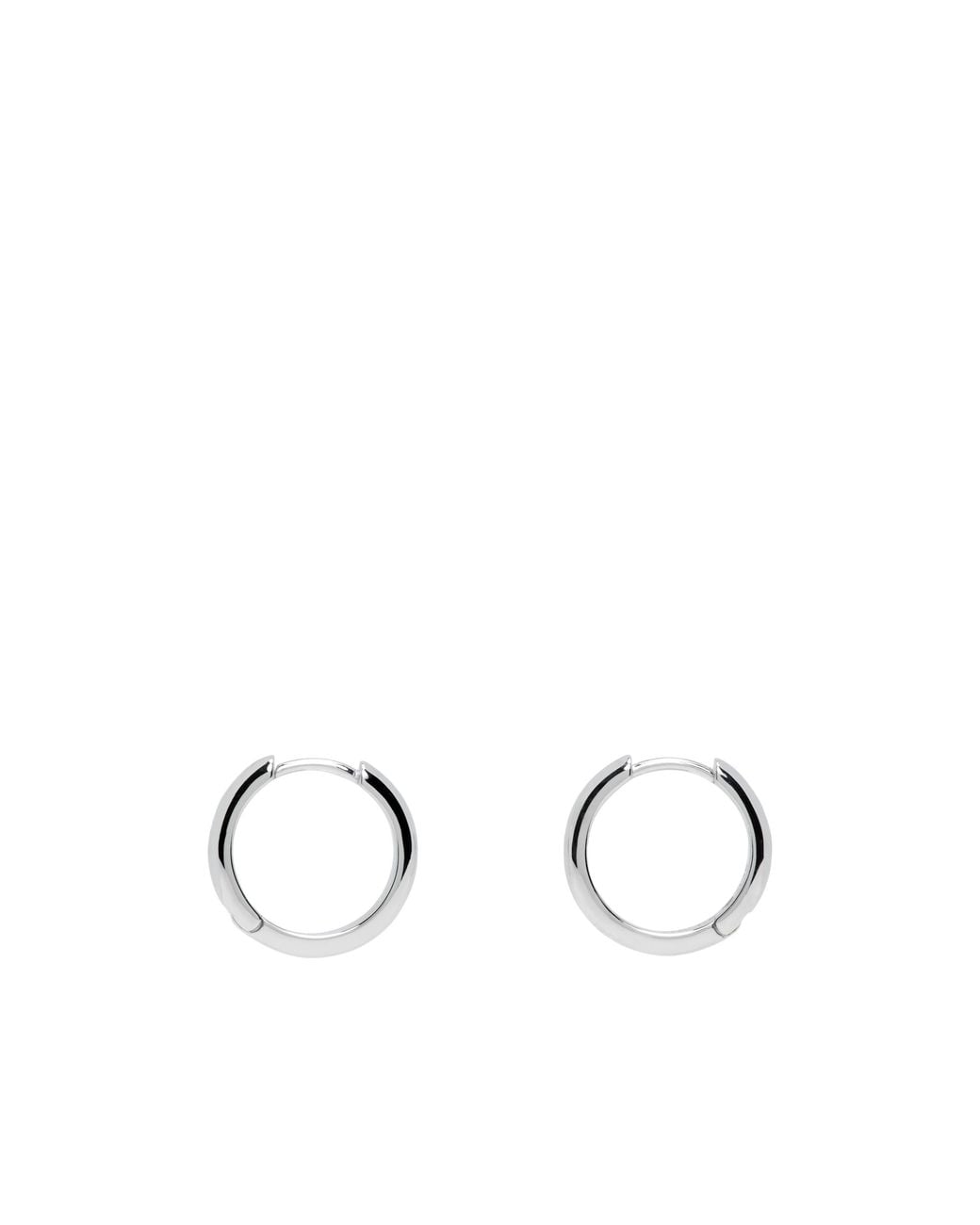 NUMBERING Metallic Boop Earrings for men
