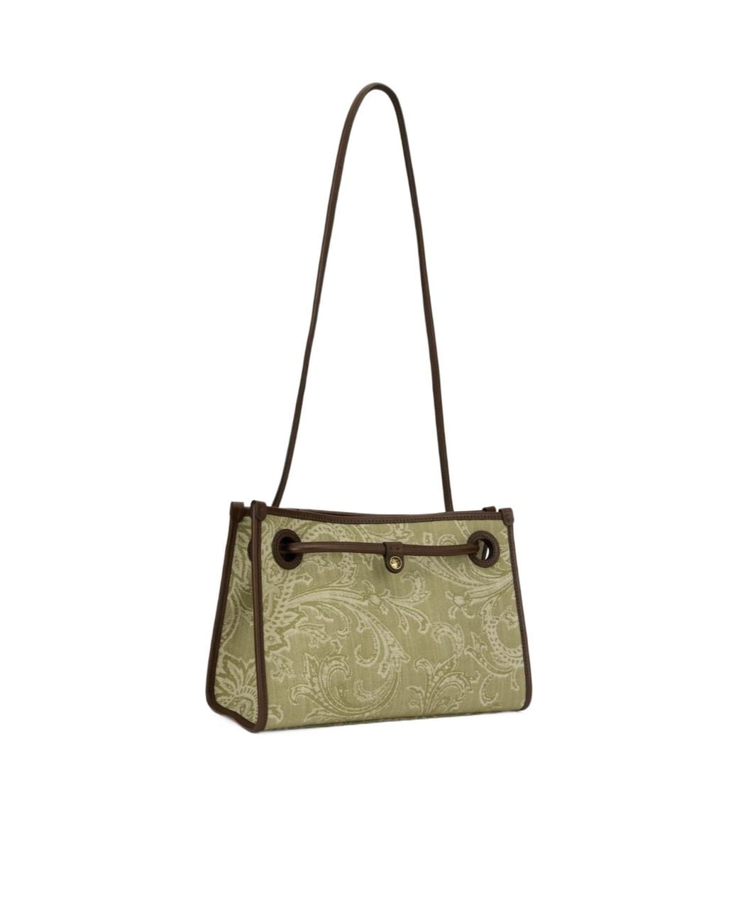 Etro Metallic Paisley Jacquard Tote Bag