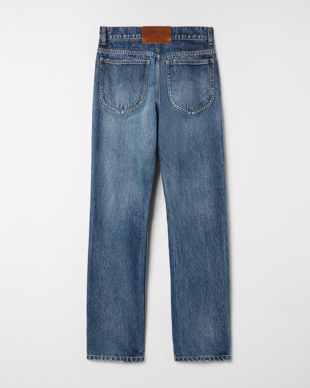 Céline Blue Straight Jeans 001
