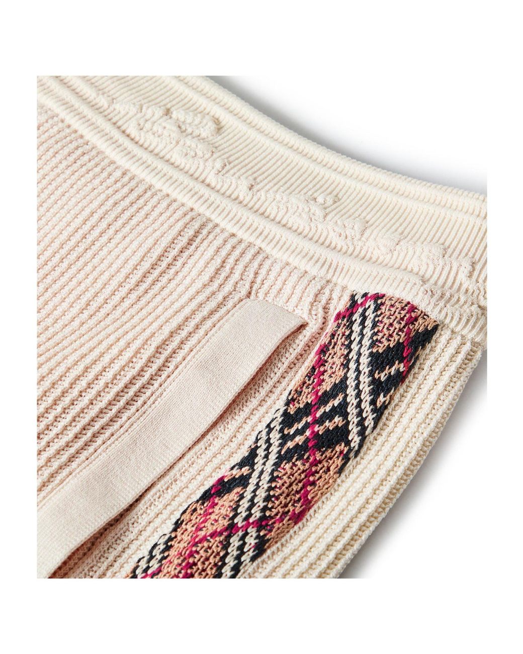 Burberry Natural Knit Shorts for men