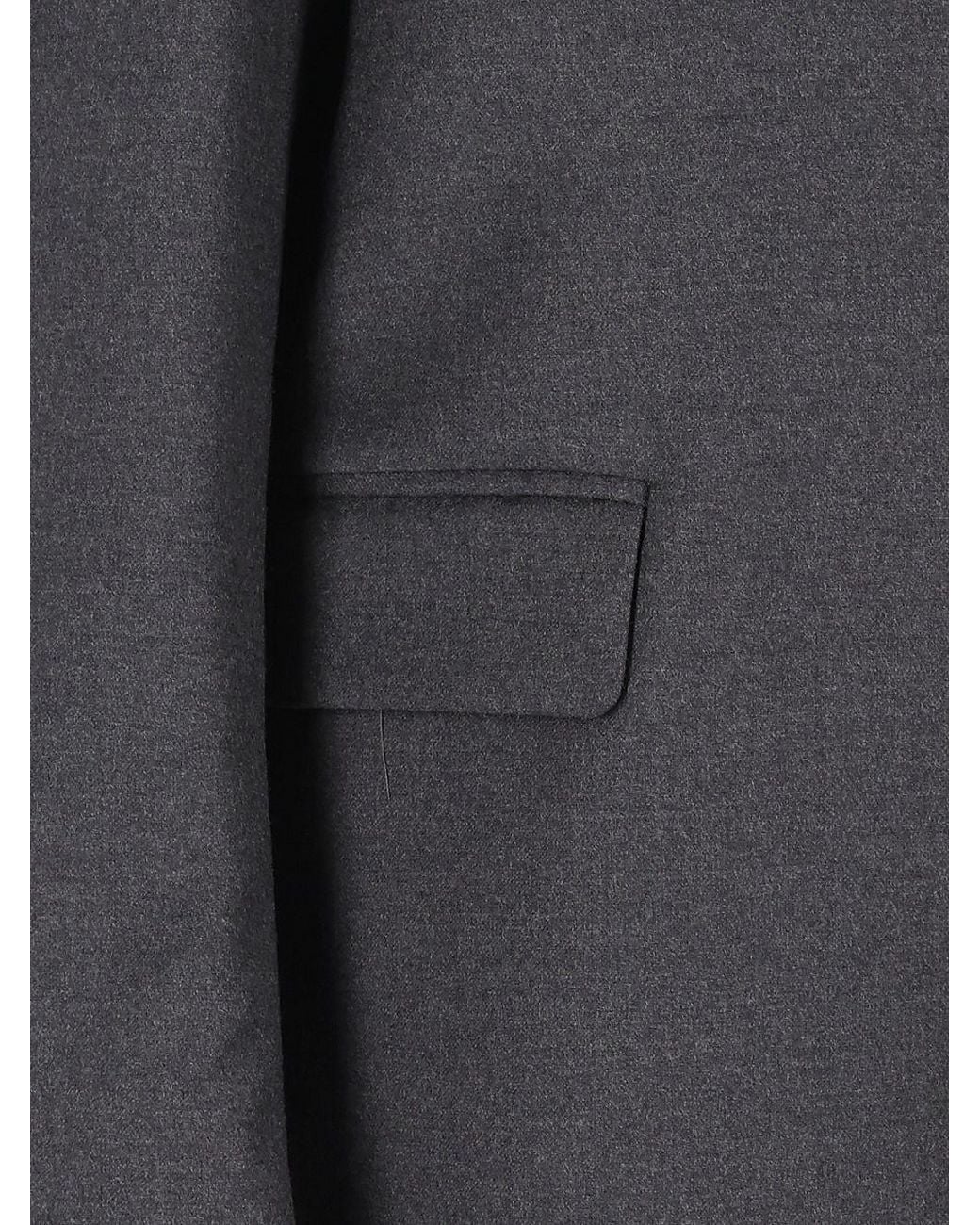 Barena Black Gala Single-Breasted Blazer