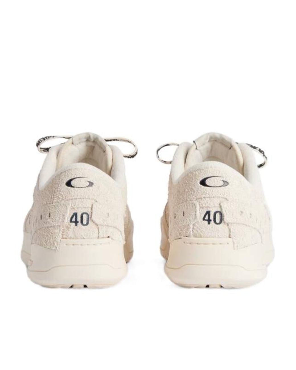 Balenciaga White Hamptons Platform Sneakers