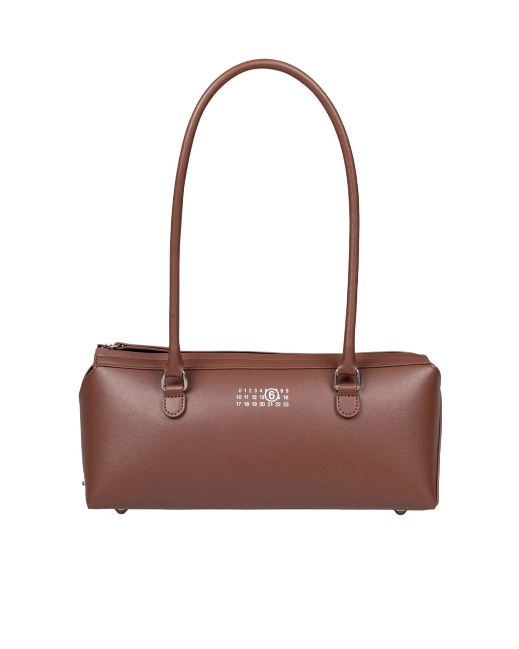 MM6 by Maison Margiela Brown Bauletto Shoulder Bag for men