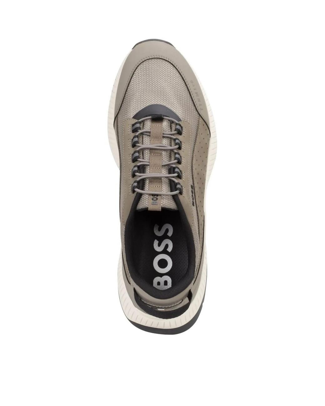 Boss Gray Boss Titanium Evo Running Shoes for men
