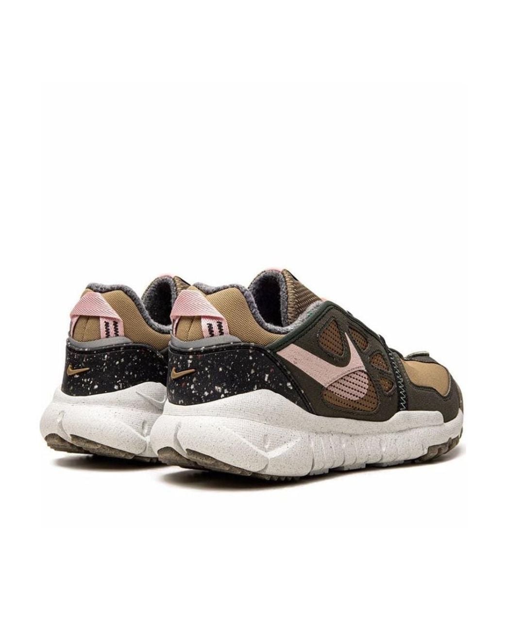 Nike Brown Free Remastered Low-Top Sneakers for men
