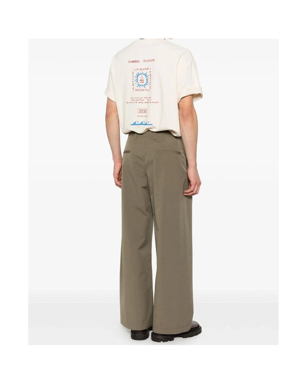 Samsøe & Samsøe White Sagergei T-Shirt for men
