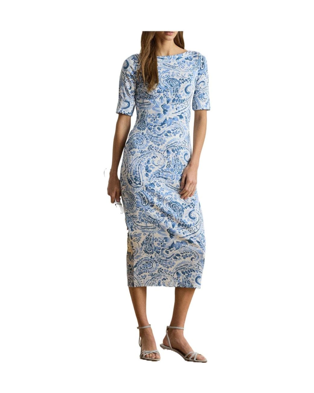 Ralph Lauren Blue Tea Dress
