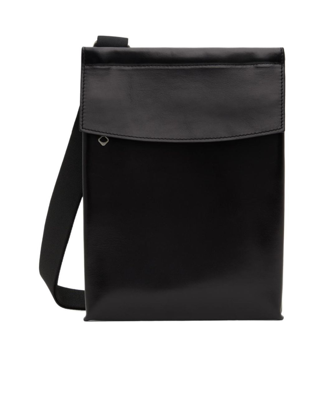Our Legacy Black Aamon Pocket Shoulder Bag for men
