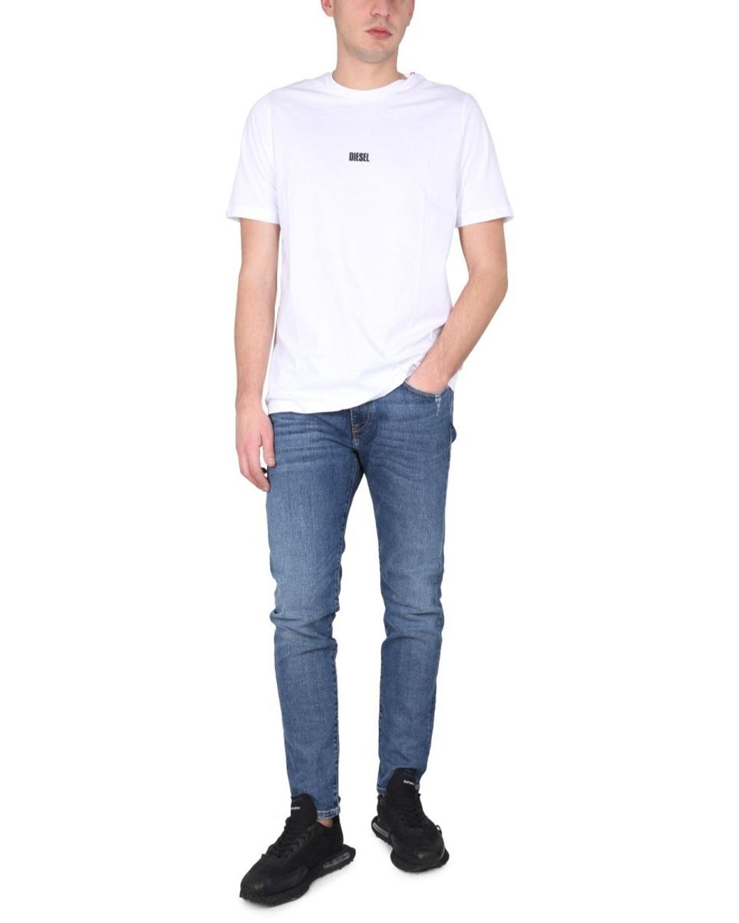 DIESEL Blue 2019 D-Strukt Slim-Fit Jeans for men