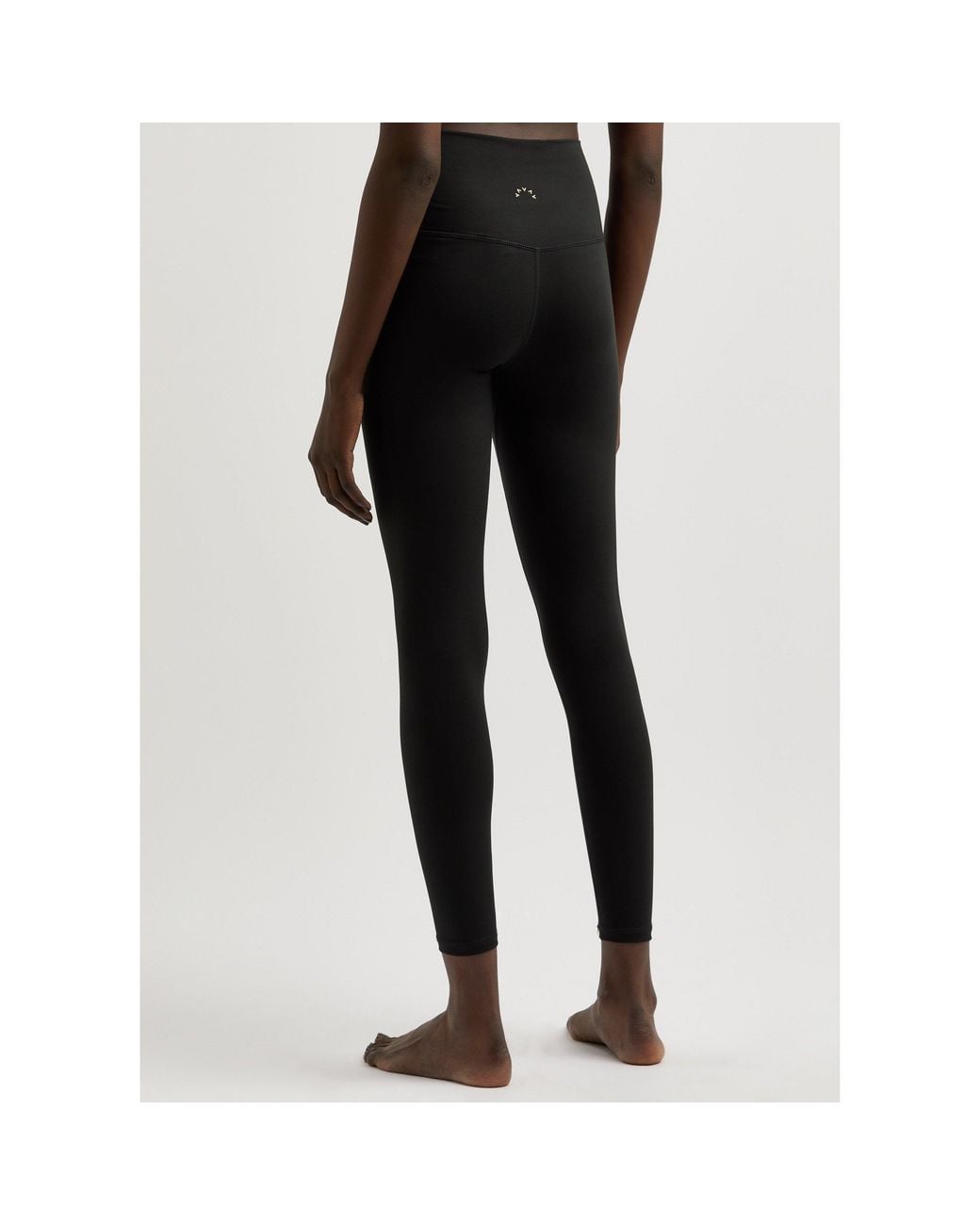 Varley Black Elastic Waist Stretch Pants