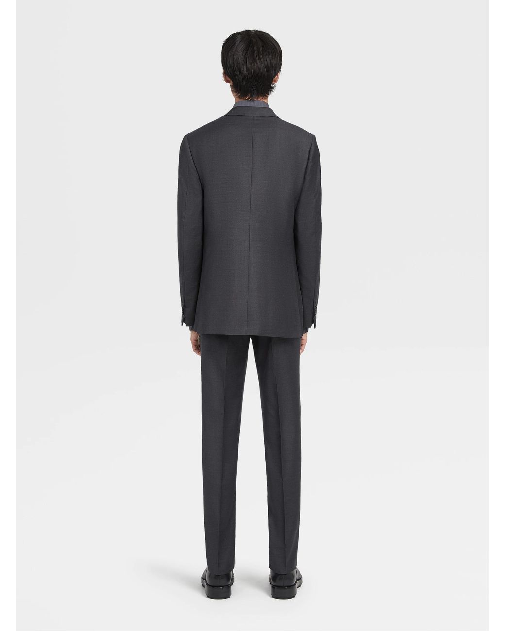 Zegna Black Slim-Cut Single-Breasted Suit for men
