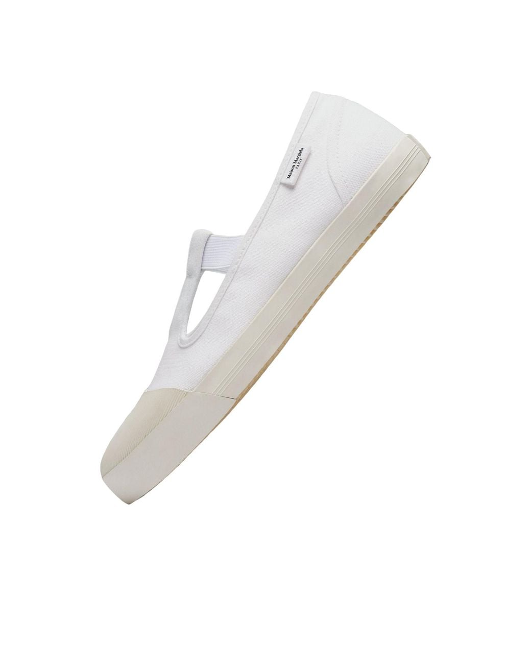 Maison Margiela White On The Deck Tabi Slip-On Sneakers for men