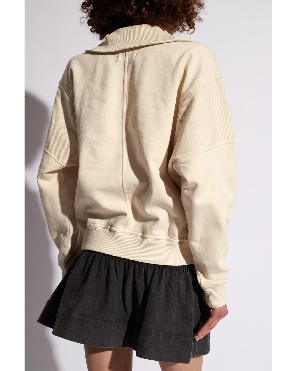 Isabel Marant Natural Phenix Cotton Sweatshirt
