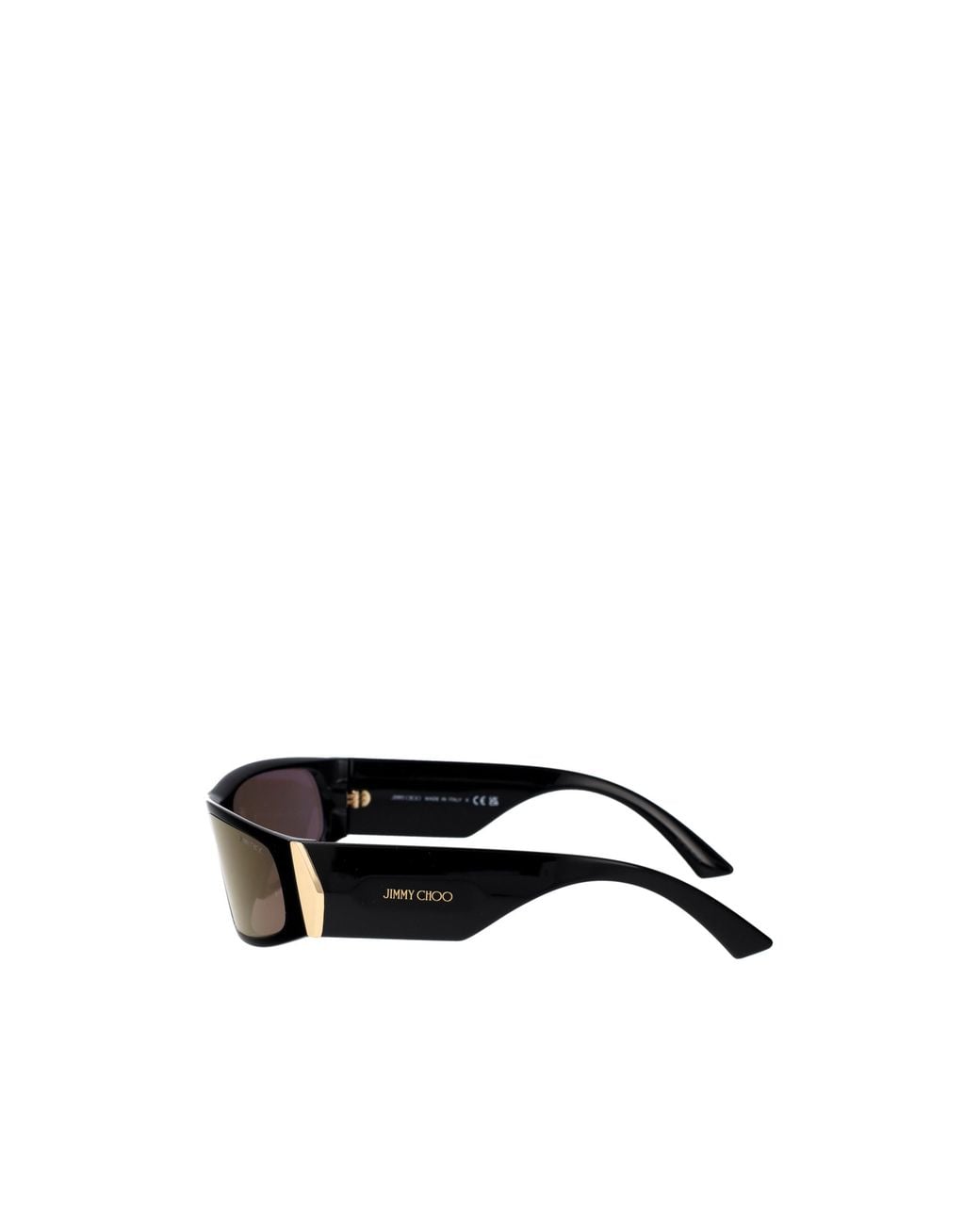 Jimmy Choo Blue Eyewear Oval Frame Sunglasses