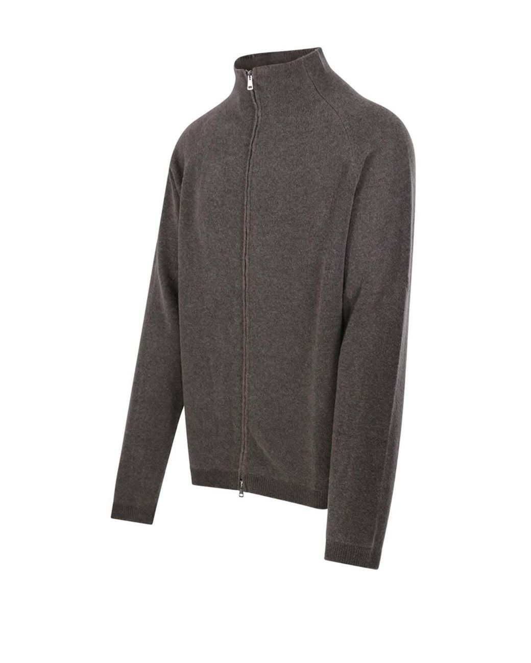 Our Legacy Green High Neck Zip Cardigan for men