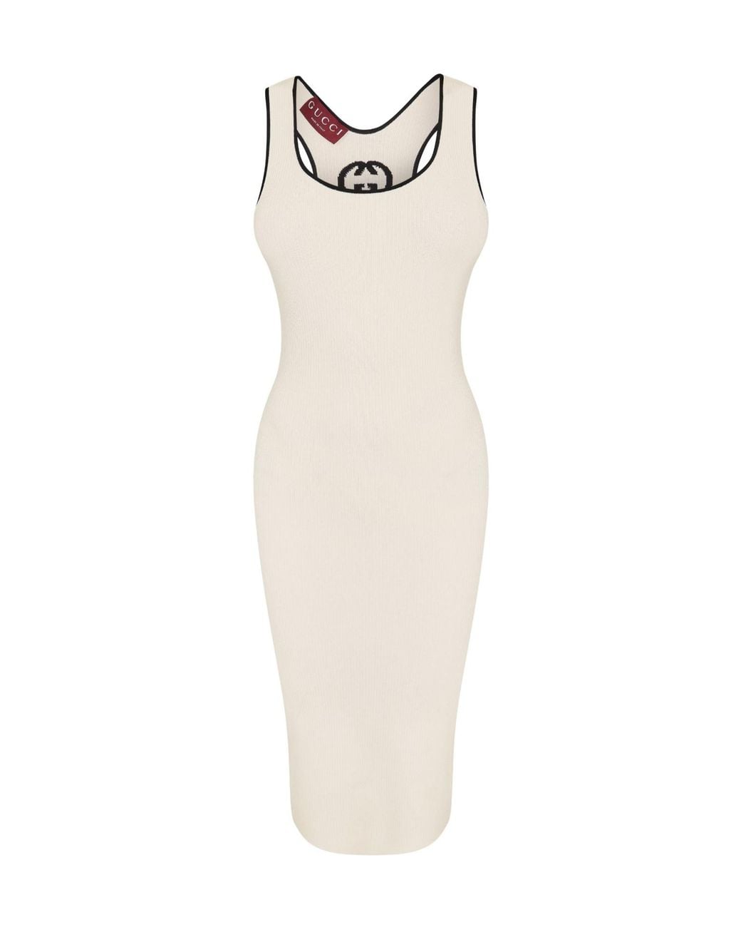 Gucci White Logo Dress
