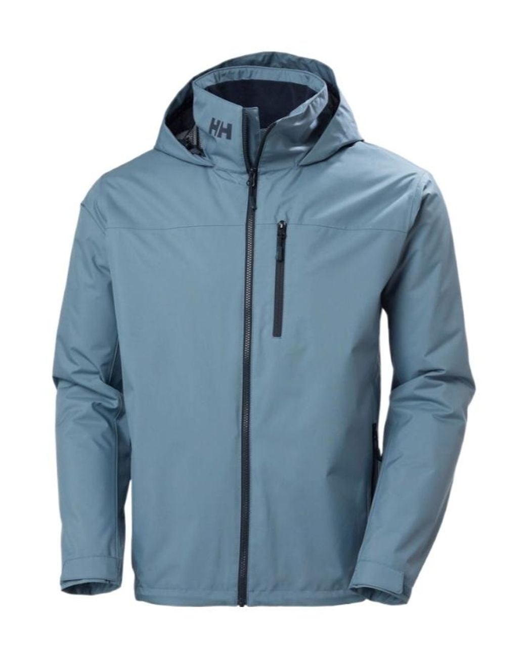 Helly Hansen Blue Crew Hooded Midlayer Sailing Jacket 2.0 for men