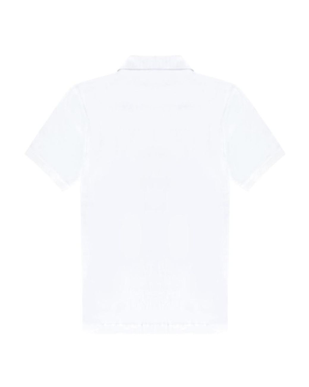 Tommy Hilfiger White Short-Sleeved Polo Shirt for men