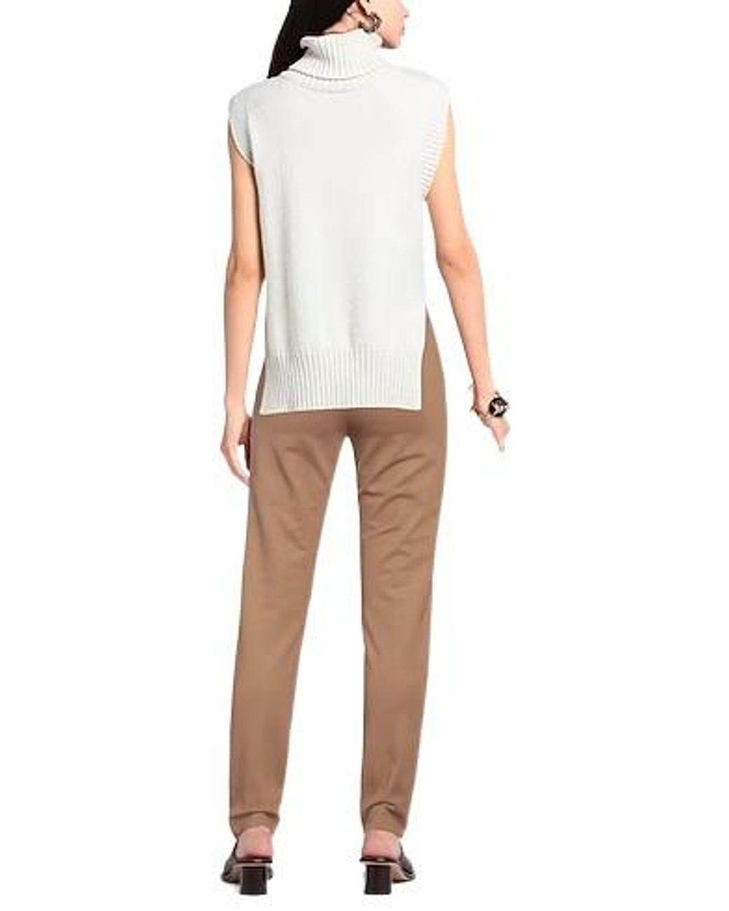 Max Mara Natural Simple Casual Trousers