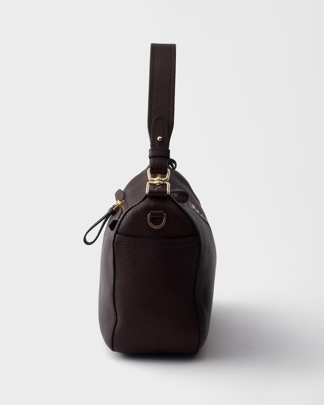 Prada Black Pelle Medium Shoulder Bag