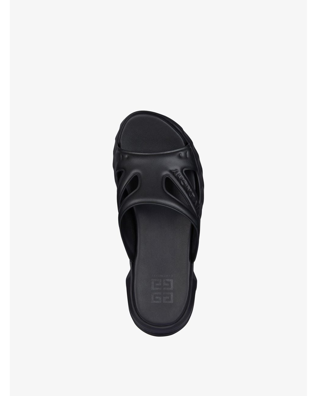 Givenchy Black Marshmallow Sandals for men