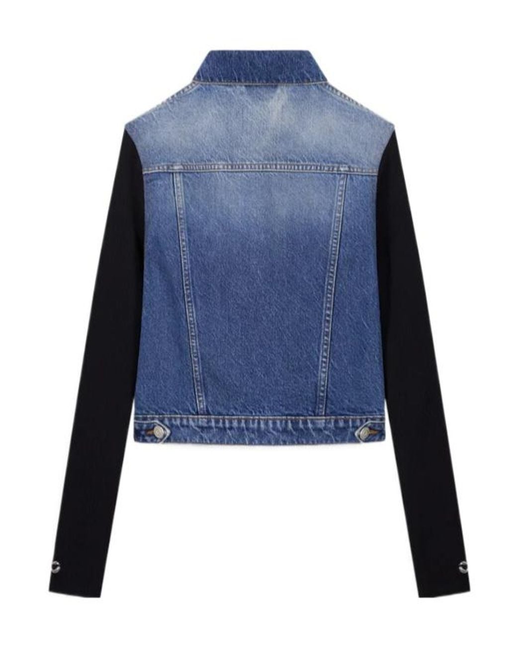 Coperni Blue Patchwork Denim Jacket