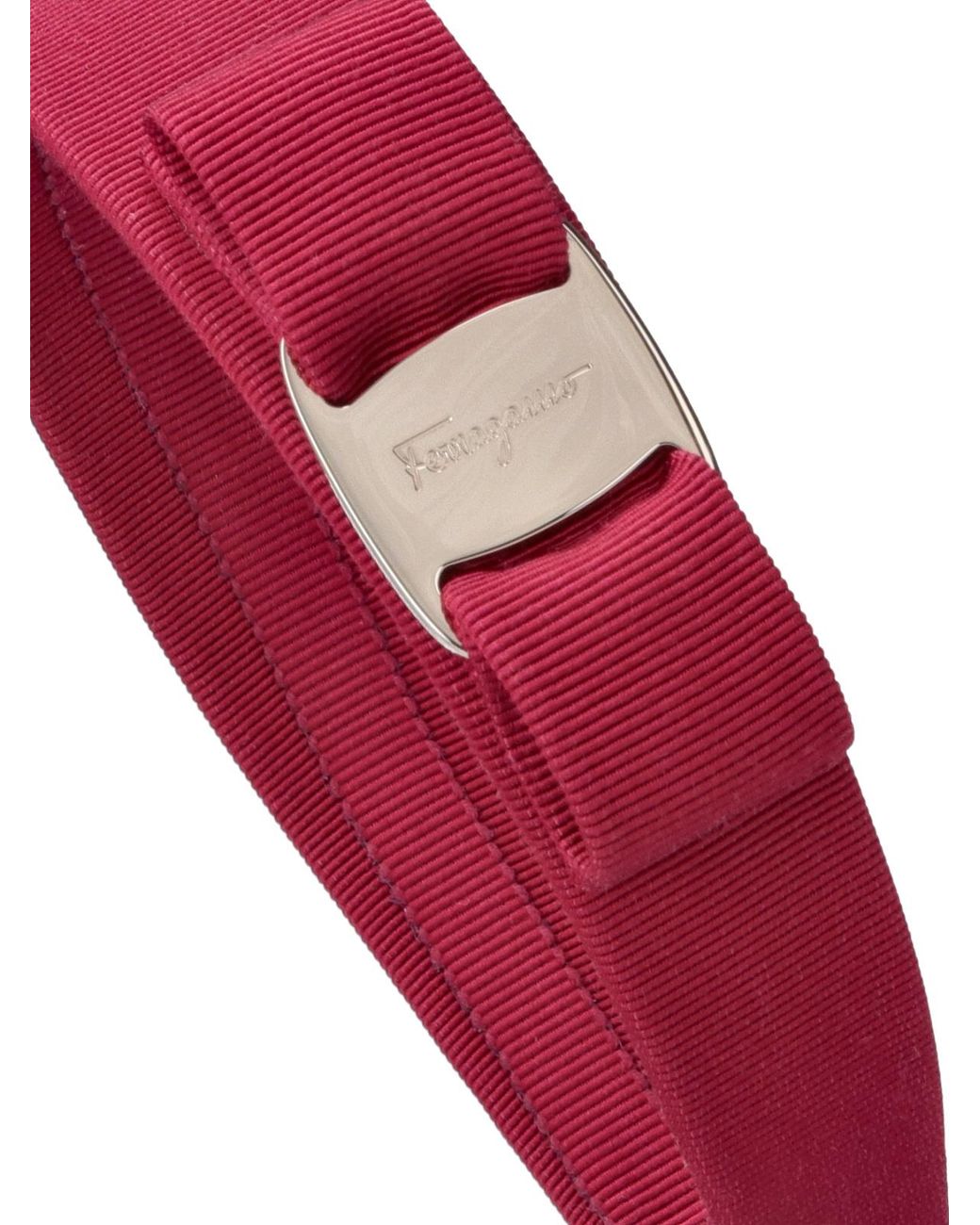 Ferragamo Red Bow Headband