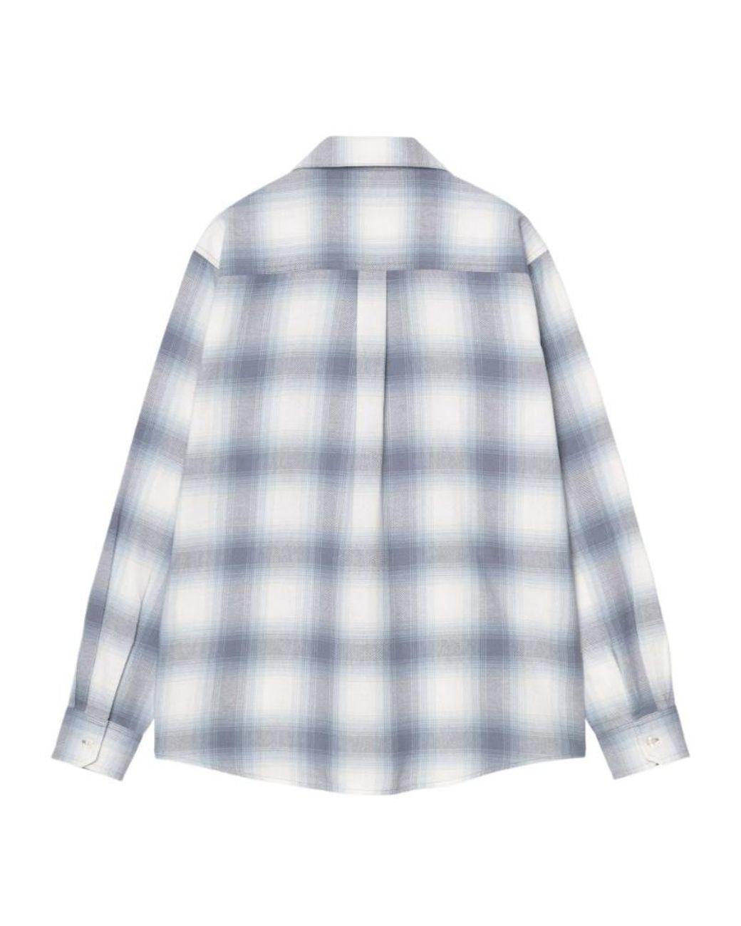 Carhartt Blue Wip Tyers Check Long-Sleeve Shirt for men