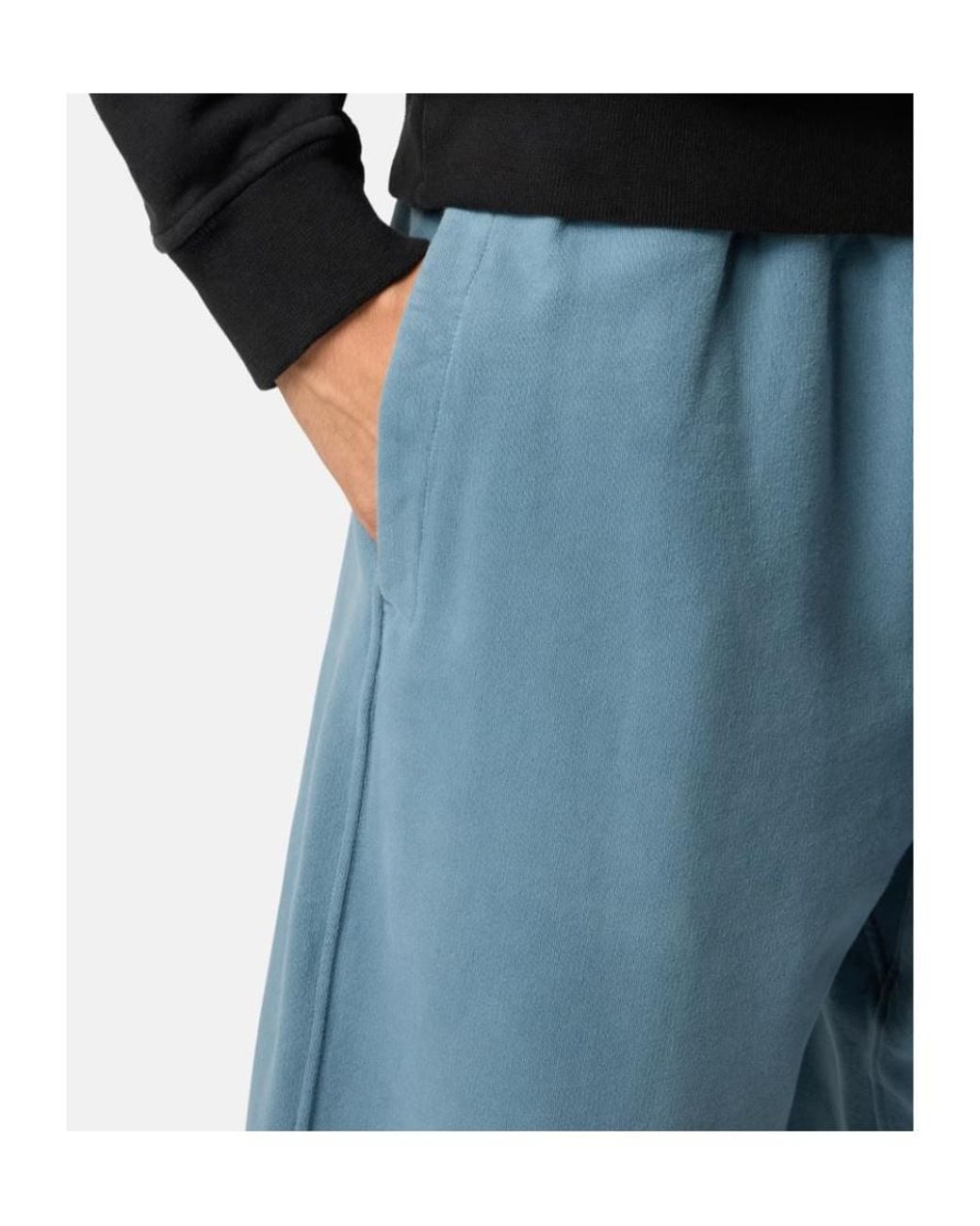 Stone Island Blue Regular-Fit Joggers With Elasticated Cuffs for men