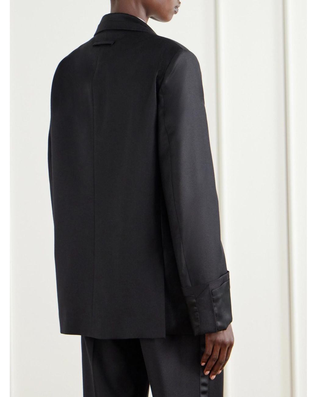Jean Paul Gaultier Black Wool-Gabardine Blazer