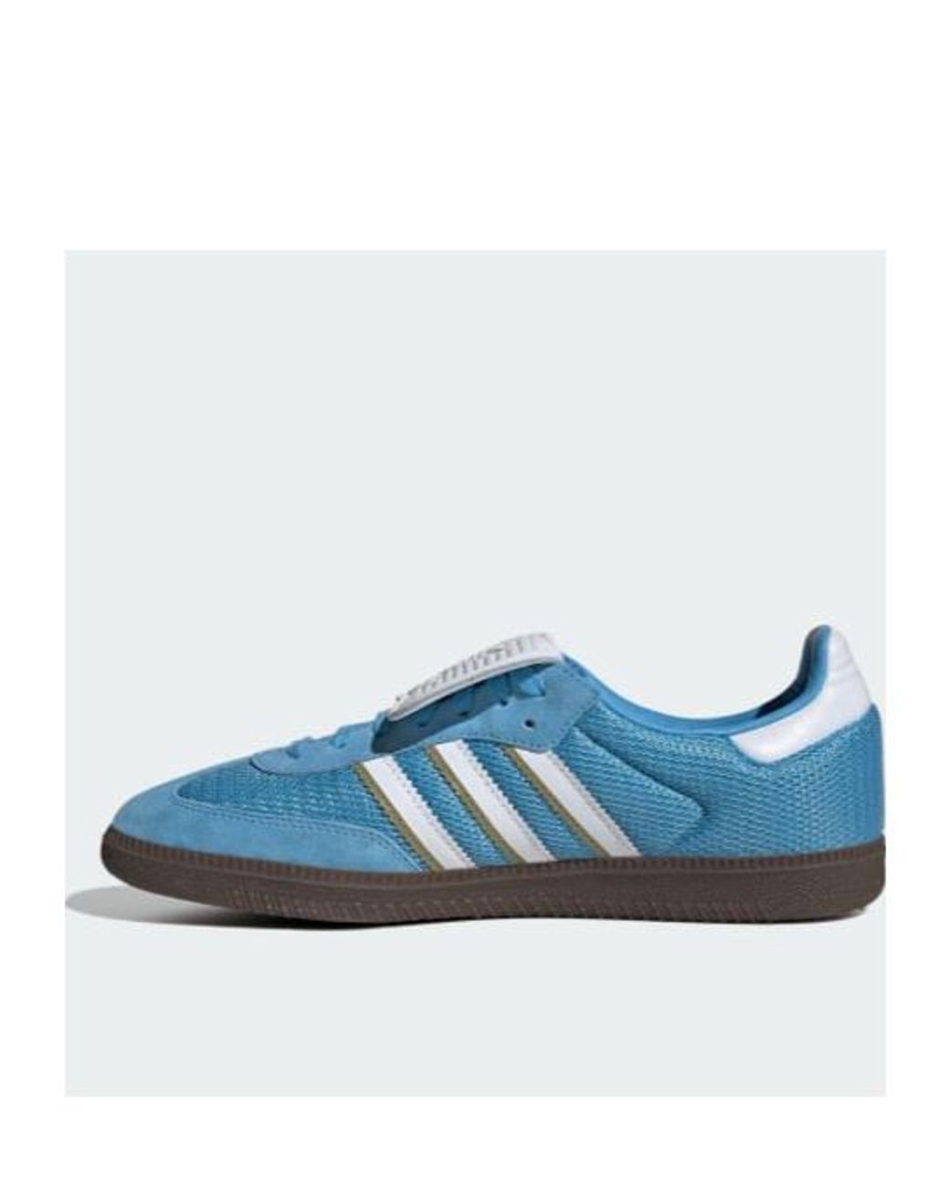 Adidas Originals Blue Samba Og Low-Top Sneakers