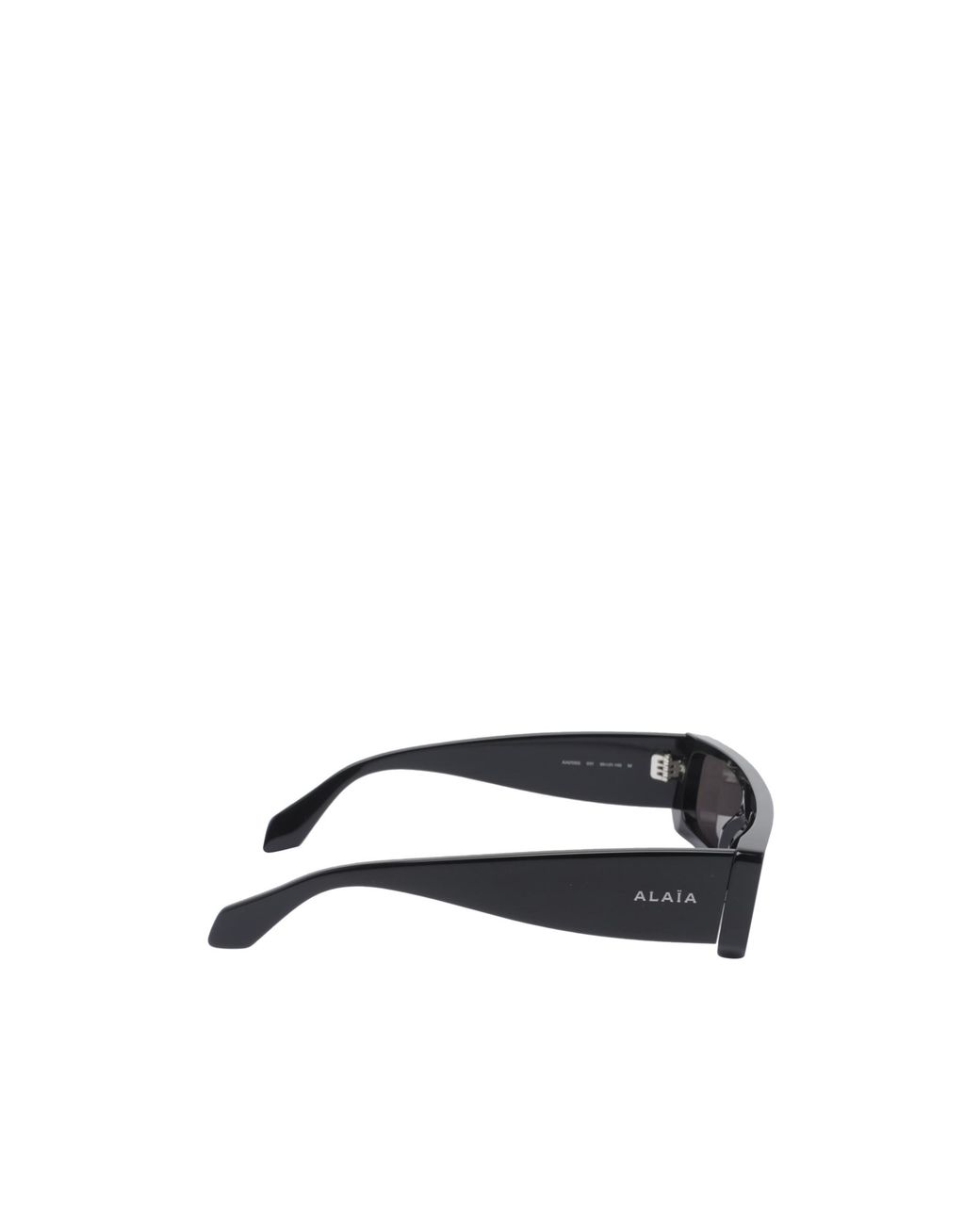 Alaïa White Rectangle-Frame Sunglasses