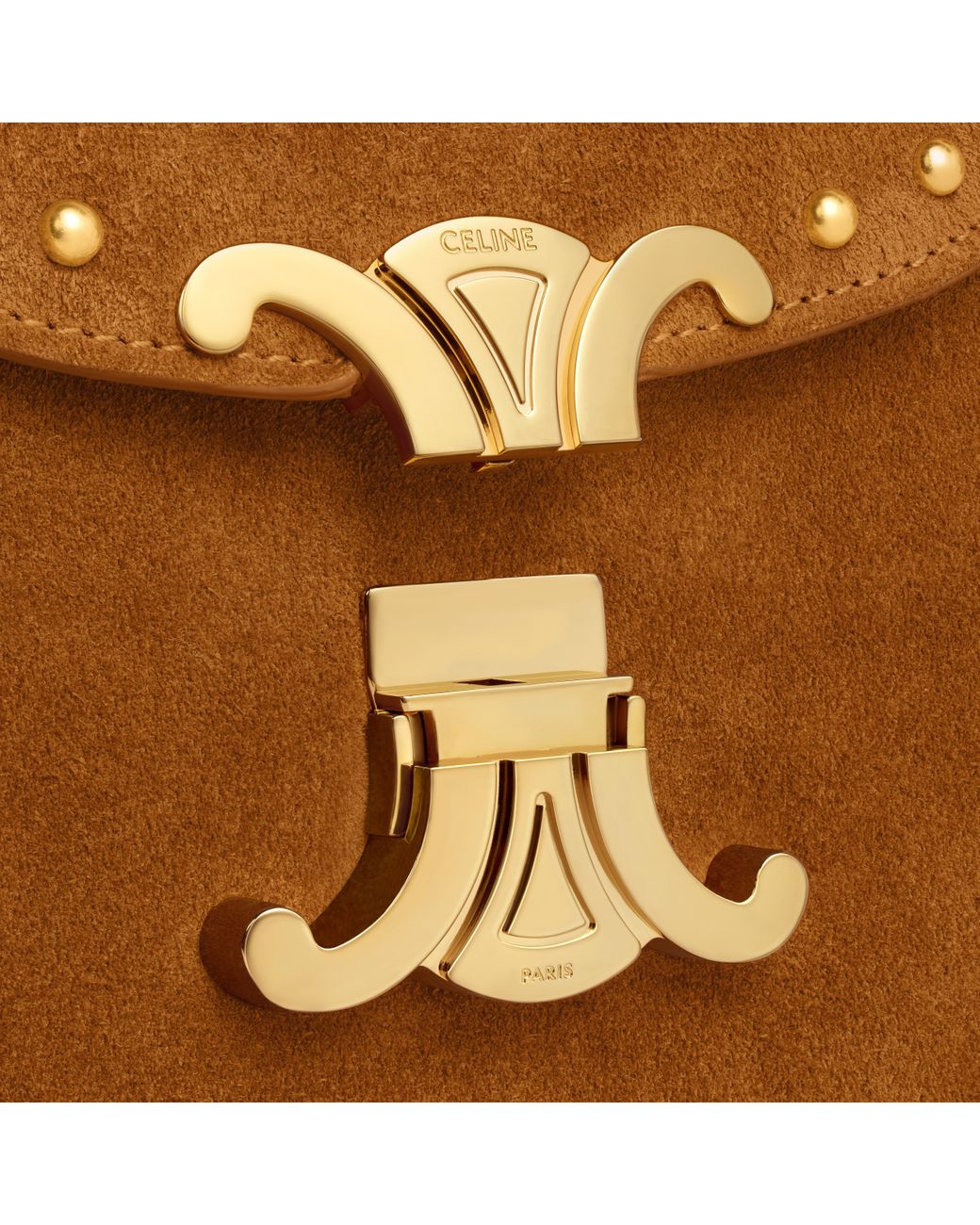 Céline Brown Chain Besace Clea
