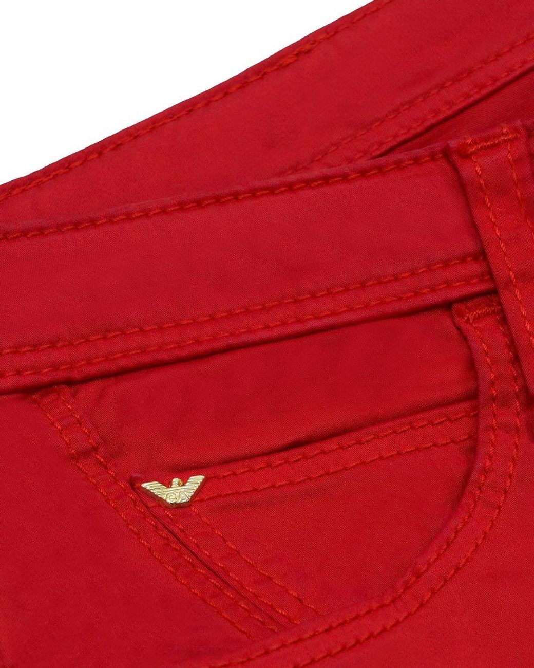 Armani Jeans Red Logo Jeans