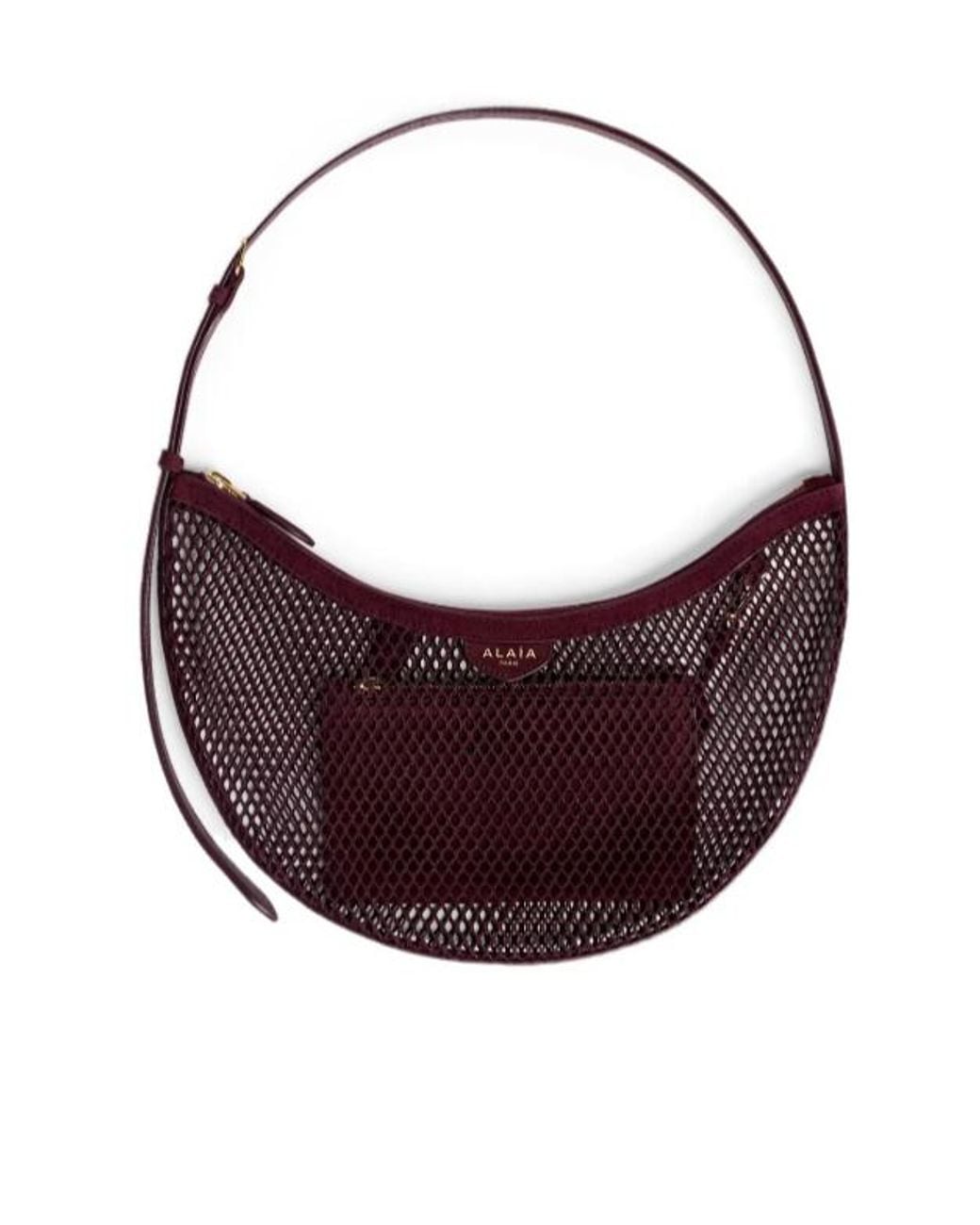 Alaïa Purple Alaïa One Piece Demi Lune Bag