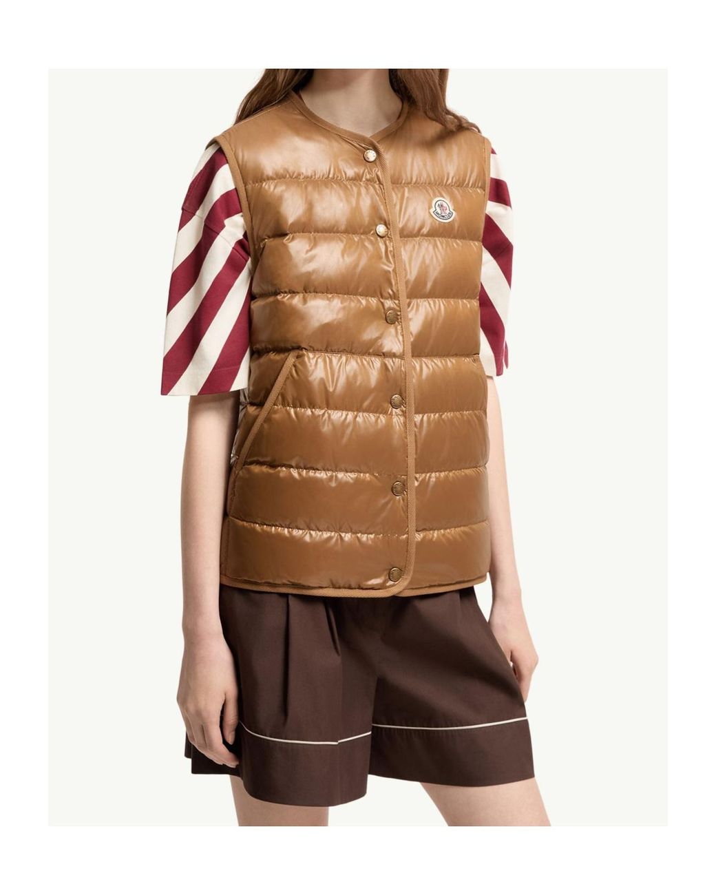 Moncler Natural 2-In-1 Hooded Jacket